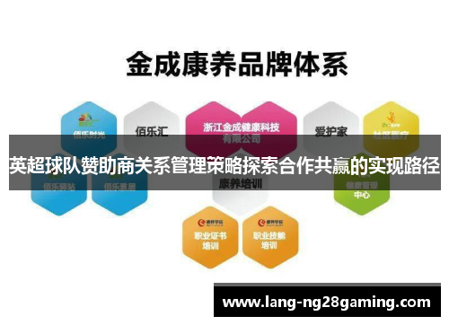 英超球队赞助商关系管理策略探索合作共赢的实现路径
